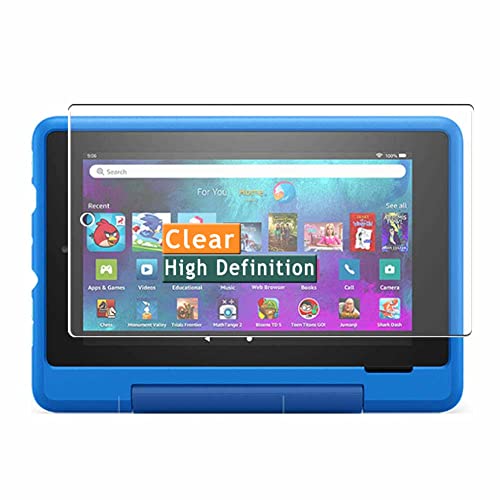 Vaxson 3 Stück Schutzfolie, kompatibel mit Fire 7 Kids Pro TABLET 7", Displayschutzfolie TPU Folie Bildschirmschutz [nicht Panzerglas ] Neue von Vaxson