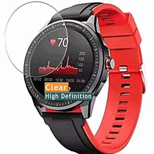 Vaxson 3 Stück Schutzfolie kompatibel mit Boat Watch Delta 1.3" Smart Watch smartwatch Display folie folien Displayschutzfolie （ nicht Panzer Schutz Glas folie SchutzGlas nicht PanzerGlas ） Neue von Vaxson