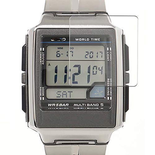 Vaxson 3 Stück Schutzfolie kompatibel mit CASIO wave ceptor WV-59J WV-59DJ Display folie folien Displayschutzfolie （ nicht Panzer Schutz Glas folie SchutzGlas nicht PanzerGlas ） von Vaxson
