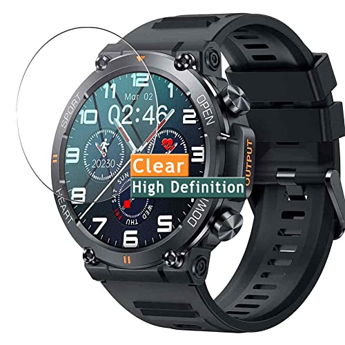 Vaxson 3 Stück Schutzfolie kompatibel mit GaWear K56 PRO 1.39" Smart Watch smartwatch Display folie folien Displayschutzfolie （ nicht Panzer Schutz Glas folie SchutzGlas nicht PanzerGlas ） von Vaxson