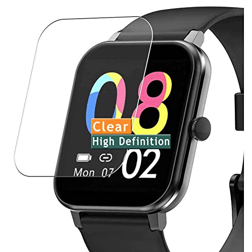 Vaxson 3 Stück Schutzfolie kompatibel mit IOWODO X3 MAX 1.69" Smart Watch smartwatch Display folie folien Displayschutzfolie （ nicht Panzer Schutz Glas folie SchutzGlas nicht PanzerGlas ） von Vaxson