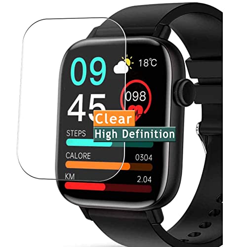 Vaxson 3 Stück Schutzfolie kompatibel mit Megnut T49 1.9" Smart Watch smartwatch Display folie folien Displayschutzfolie （ nicht Panzer Schutz Glas folie SchutzGlas nicht PanzerGlas ） von Vaxson