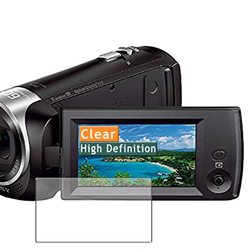Vaxson 3 Stück Schutzfolie kompatibel mit Sony HDR-CX470 Digital Camcorder Handycam Display folie folien Displayschutzfolie （ nicht Panzer Schutz Glas folie SchutzGlas nicht PanzerGlas ） Neue von Vaxson