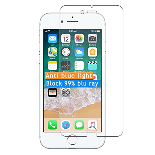 Vaxson 4 Stück Anti Blaulicht Schutzfolie kompatibel mit Apple iPhone 7 / Iphone 8 Display Bluelight folie folien Displayschutzfolie （ nicht Panzer Schutz Glas folie SchutzGlas nicht PanzerGlas ） Neue von Vaxson