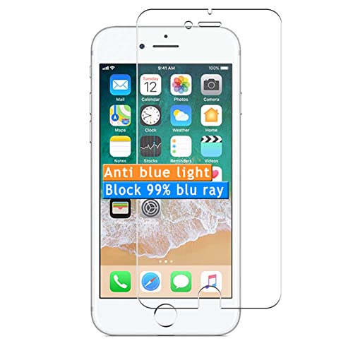 Vaxson 4 Stück Anti Blaulicht Schutzfolie kompatibel mit Apple iPhone 7 plus / 8 Plus Bluelight folie folien Displayschutzfolie （ nicht Panzer Schutz Glas folie SchutzGlas nicht PanzerGlas ） Neue von Vaxson