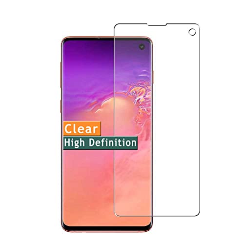 Vaxson 4 Stück Schutzfolie kompatibel mit Samsung Galaxy s10 Display folie folien Displayschutzfolie （ nicht Panzer Schutz Glas folie SchutzGlas nicht PanzerGlas ） Neue von Vaxson