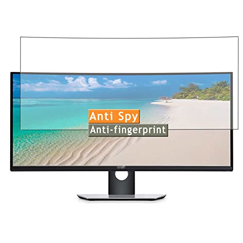 Vaxson Anti Spy Schutzfolie kompatibel mit Dell U3417 / U3417W FR3PK 34" Monitor Display folie folien Displayschutzfolie （ nicht Panzer Schutz Glas folie SchutzGlas nicht PanzerGlas ） Neue von Vaxson