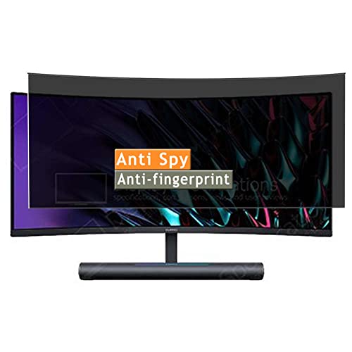 Vaxson Anti Spy Schutzfolie kompatibel mit Huawei MateView GT 34" Monitor Display folie folien Displayschutzfolie （ nicht Panzer Schutz Glas folie SchutzGlas nicht PanzerGlas ） Neue von Vaxson