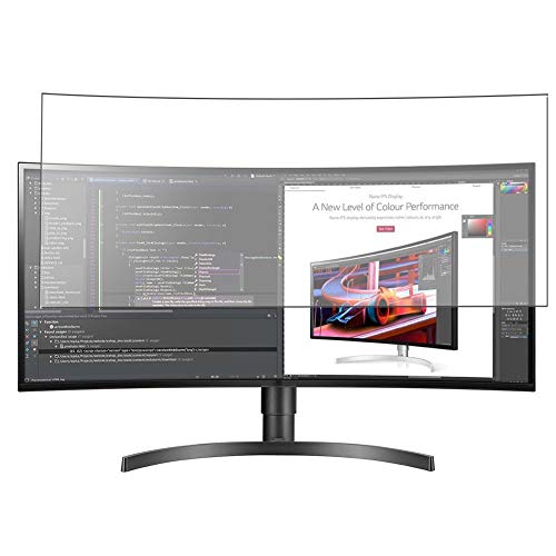 Vaxson Anti Spy Schutzfolie kompatibel mit LG 34WL85 / 34WL85C-B 34" Display Monitor Display folie folien Displayschutzfolie （ nicht Panzer Schutz Glas folie SchutzGlas nicht PanzerGlas ） von Vaxson