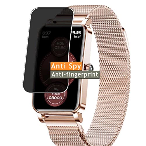 Vaxson Anti Spy Schutzfolie kompatibel mit LMWLKJ zx19 Smartwatch Smart Watch Display folie folien Displayschutzfolie （ nicht Panzer Schutz Glas folie SchutzGlas nicht PanzerGlas ） von Vaxson