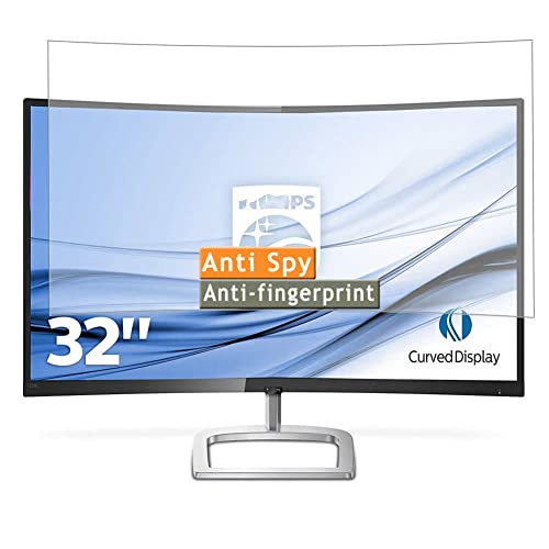 Vaxson Anti Spy Schutzfolie kompatibel mit Philips E Line Curved 328E9FJAB / 00 32" Monitor Display folie folien Displayschutzfolie （ nicht Panzer Schutz Glas folie SchutzGlas nicht PanzerGlas ） Neue von Vaxson