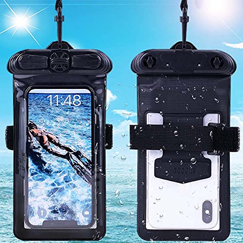 Vaxson Hülle, kompatibel mit Sony Xperia 10 III Mark 3 SOG04, Schwarz wasserdichte Tasche Handyhülle Waterproof Case [Nicht Displayschutzfolie Schutzfolie ] von Vaxson