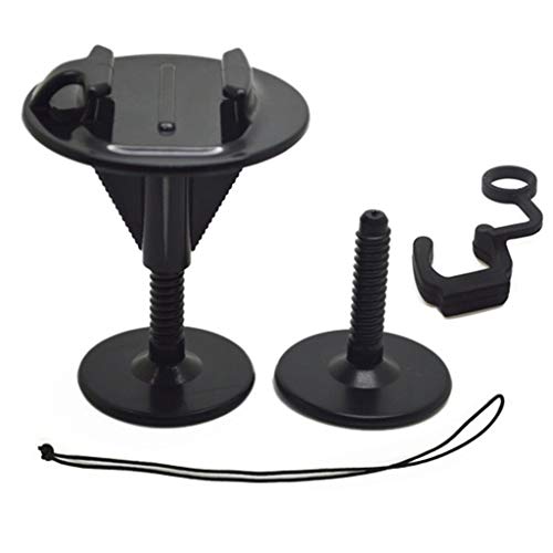 Bodyboard Wakeboard Foam Surfboard Mount Kit für GoPro Hero 11 10 9 8 Max 7 (2018) 6 5 4 3+ 3 Black Silver Session, Osmo Action, Xiaomi YI, AKASO, SJCAM Kamera (schwarz) von Vcufflinks