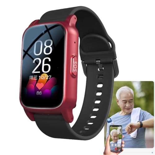Vcyex Notfallarmband,Notrufknopf Für Senioren, Notrufknopf, SOS One-Click for Help, Smartwatch Mit Sturmerkennung, Tracker Uhr Senioren Demenz, Videoanruf Sprachanruf IP67 Wasserdicht Vcyex Notfallarmband,Notrufknopf Für Senioren, Notrufknopf, SOS One-Click for Help, Smartwatch Mit Sturmerkennung, Tracker Uhr Senioren Demenz, Videoanruf Sprachanruf IP67 Wasserdicht von Vcyex
