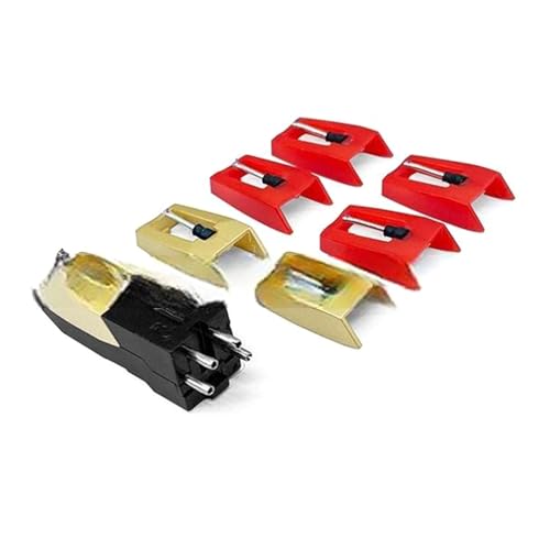 1 Set Plattenspieler-Nadel-Set, Doppelton-Schallplattenspieler-Nadel verbessert den Klang und lange Nutzungsdauer 1 Set Plattenspieler-Nadel-Set, Doppelton-Schallplattenspieler-Nadel verbessert den Klang und lange Nutzungsdauer von Vdaxvme
