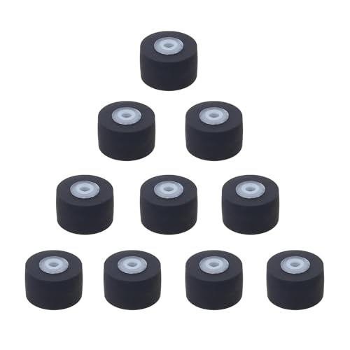 10 Mm Kassettenrekorder Andruckrollen Kassetten Band Riemenscheibe Lager Radrollen 10 Stück 10 Mm Kassettenrekorder Andruckrollen Kassetten Band Riemenscheibe Lager Radrollen 10 Stück von Vdaxvme