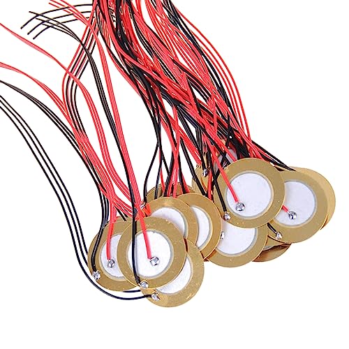 15 Stück Piezoscheibe Gitarre Piezo mit Draht Tonabnehmer Wandler Mikrofon Trigger Buzzer Gitarre Drum Trigger 15 Stück Piezoscheibe Gitarre Piezo mit Draht Tonabnehmer Wandler Mikrofon Trigger Buzzer Gitarre Drum Trigger von Vdaxvme