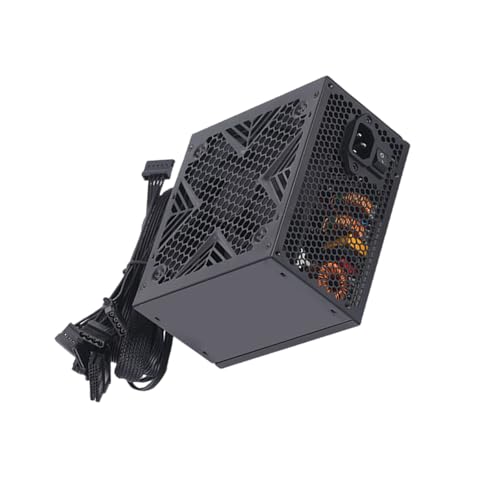 550 W/650 W/750 W Netzteil DC 12 V für Gaming-Computer mit fortschrittlichem Thermomanagement, leiser 120 mm FDB-Lüfter von Vdaxvme