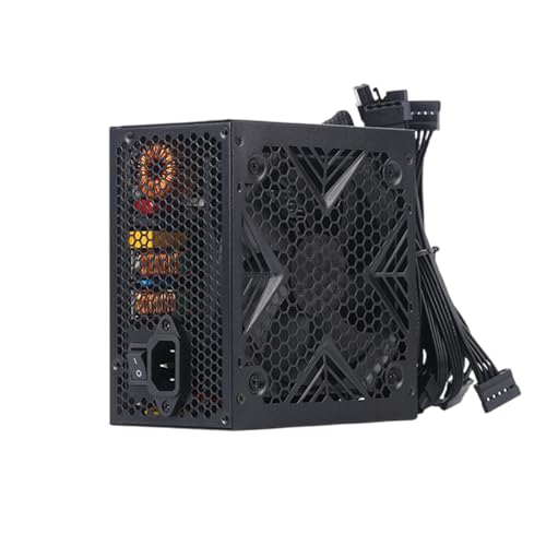 550 W/650 W/750 W Netzteil DC 12 V für Gaming-Computer mit fortschrittlichem Thermomanagement, leiser 120 mm FDB-Lüfter von Vdaxvme