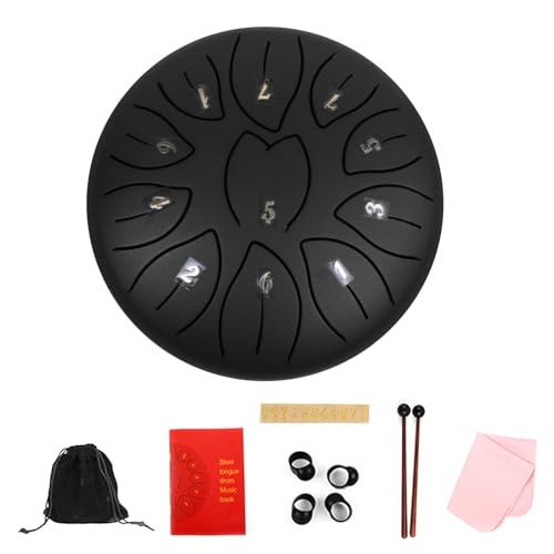Ethereal Drum Percussion Instrument 11 Hinweis Stahlzungentrommel Für Erwachsene Anfänger Kinder Handpanern Drum Mit Drumstick Ethereal Drum Percussion Instrument 11 Hinweis Stahlzungentrommel Für Erwachsene Anfänger Kinder Handpanern Drum Mit Drumstick von Vdaxvme