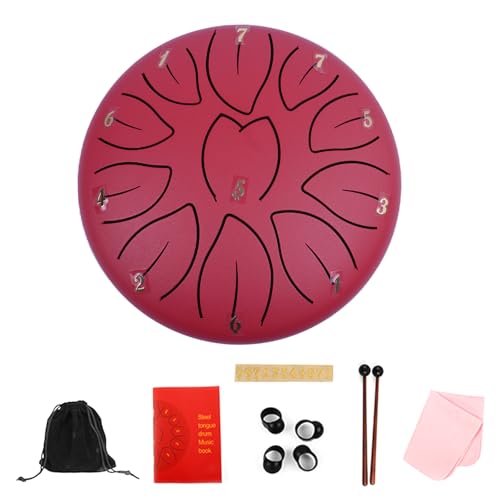 Ethereal Drum Percussion Instrument 11 Hinweis Stahlzungentrommel Für Erwachsene Anfänger Kinder Handpanern Drum Mit Drumstick Ethereal Drum Percussion Instrument 11 Hinweis Stahlzungentrommel Für Erwachsene Anfänger Kinder Handpanern Drum Mit Drumstick von Vdaxvme