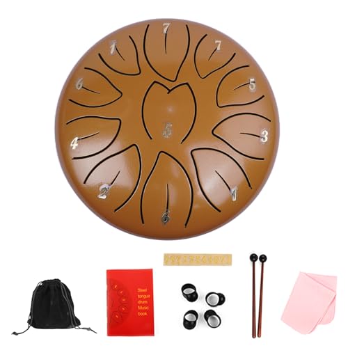 Ethereal Drum Percussion Instrument 11 Hinweis Stahlzungentrommel Für Erwachsene Anfänger Kinder Handpanern Drum Mit Drumstick Ethereal Drum Percussion Instrument 11 Hinweis Stahlzungentrommel Für Erwachsene Anfänger Kinder Handpanern Drum Mit Drumstick von Vdaxvme