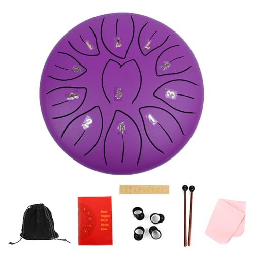 Ethereal Drum Percussion Instrument 11 Hinweis Stahlzungentrommel Für Erwachsene Anfänger Kinder Handpanern Drum Mit Drumstick Ethereal Drum Percussion Instrument 11 Hinweis Stahlzungentrommel Für Erwachsene Anfänger Kinder Handpanern Drum Mit Drumstick von Vdaxvme