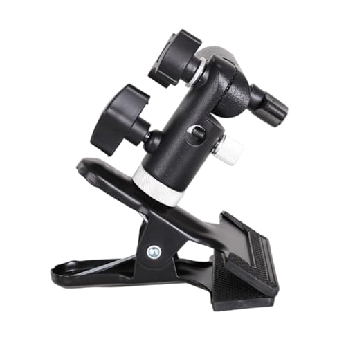 Fotostudio-Klemm-Clip-Halter, Lichtstativ, Halterung mit Regenschirmen, Reflektoren-Halter und 1/4-3/8-Zoll-Schraubadapter Fotostudio-Klemm-Clip-Halter, Lichtstativ, Halterung mit Regenschirmen, Reflektoren-Halter und 1/4-3/8-Zoll-Schraubadapter von Vdaxvme