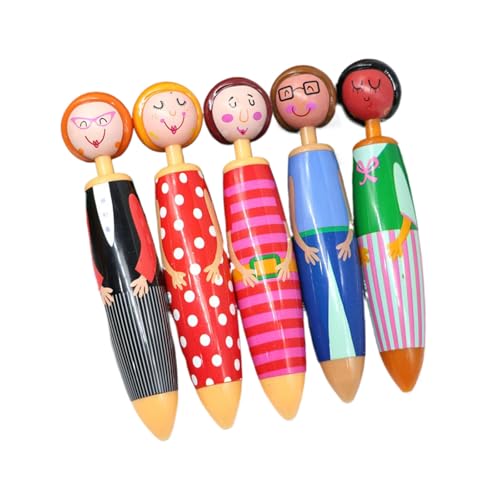 Vdaxvme 5 PCs Creative Dolls Retractable Ballpoint Stift Smooth Writing Stift Blue Inks Press School Office Supplies Für Schüler Vdaxvme 5 PCs Creative Dolls Retractable Ballpoint Stift Smooth Writing Stift Blue Inks Press School Office Supplies Für Schüler von Vdaxvme