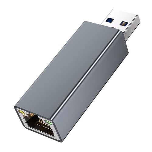 Vdaxvme Ethernet-Kabelverbinder USB 3.0 auf RJ45 Inline-Koppler zur Verlängerung von Cat7/Cat6/Cat5e-Netzwerken von Vdaxvme