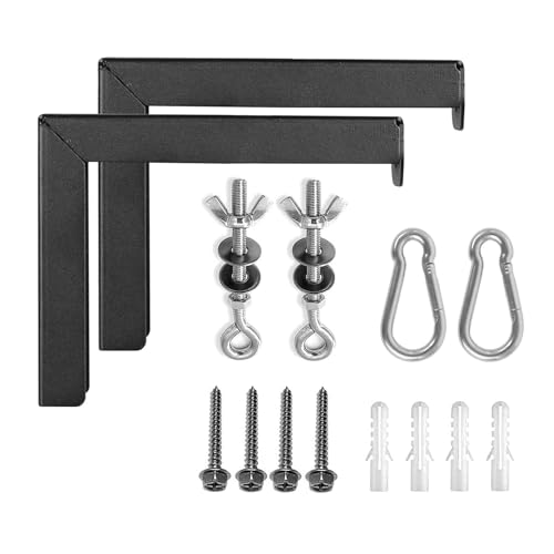 Vdaxvme Universals Projektor-Leinwand Wandhalterungs-Set, L-Halterung, Stile, Haken zum Aufhängen von Heimfilmen Vdaxvme Universals Projektor-Leinwand Wandhalterungs-Set, L-Halterung, Stile, Haken zum Aufhängen von Heimfilmen von Vdaxvme
