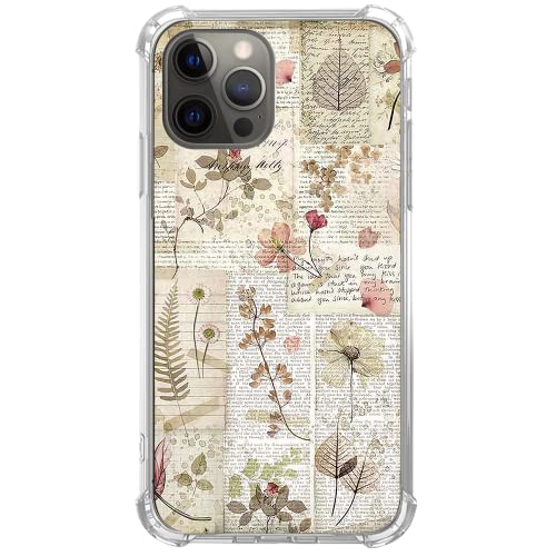 Veakgpligo Cottage Core Ästhetische Blumen-Handyhülle kompatibel mit iPhone 15 Pro, Vintage-Blumen-Hülle für iPhone 15 Pro für Mädchen und Frauen, einzigartige weiche TPU-Stoßfänger-Schutzhülle Veakgpligo Cottage Core Ästhetische Blumen-Handyhülle kompatibel mit iPhone 15 Pro, Vintage-Blumen-Hülle für iPhone 15 Pro für Mädchen und Frauen, einzigartige weiche TPU-Stoßfänger-Schutzhülle von Veakgpligo