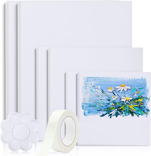 Vebetter Leinwand 6pcs, Keilrahmen, Leinwand Zum Bemalen, Leinwand A3 A4 A5, Leinwand Mit Keilrahmen Zum Bemalen. von Vebetter