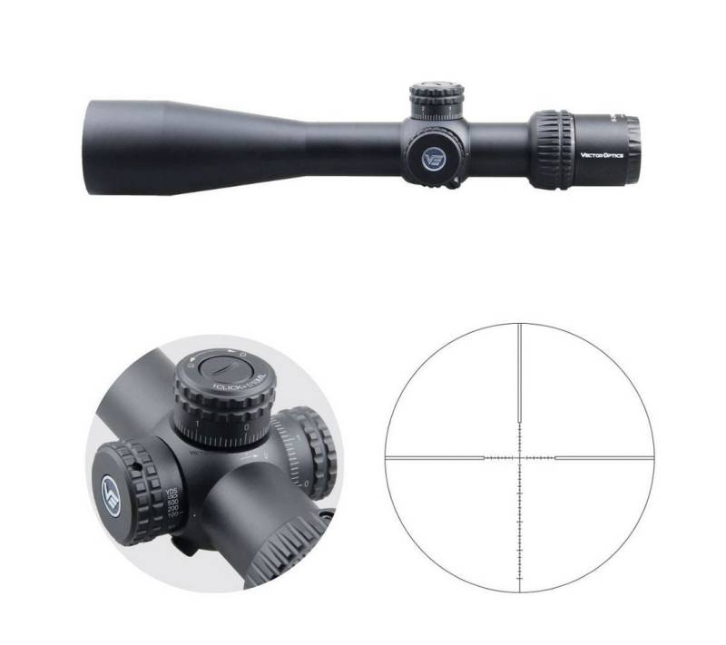 Vector Optics Vector Optics SCFF-23 Veyron 6-24x44 FFP 21mm Picatinny Zielfernrohr (Ideal für Jagd, Sport und Airsoft) von Vector Optics