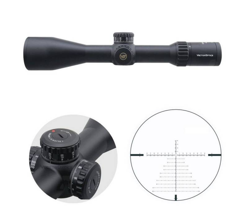Vector Optics Vector Optics SCFF-29 Continental x6 4-24x56 VCT-34FFP Zielfernrohr (Ideal für Jagd, Sport und Airsoft) von Vector Optics