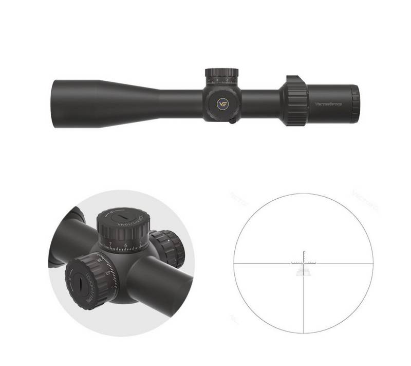 Vector Optics Vector Optics SCFF-46 Taurus 6-24x50 HD MIL Zielfernrohr (Ideal für Jagd, Sport und Airsoft) von Vector Optics