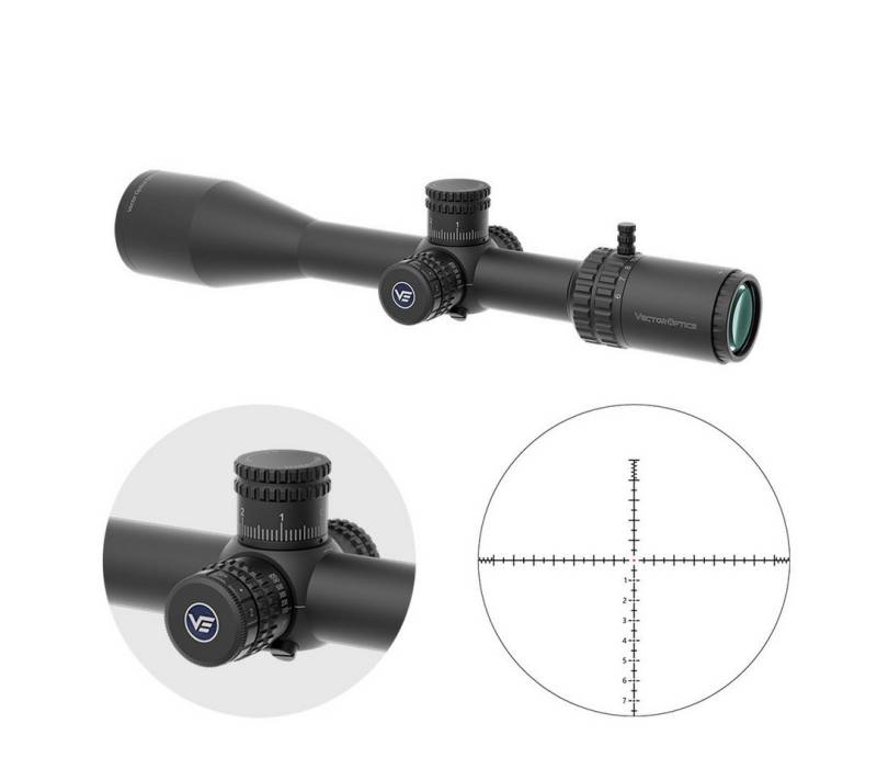 Vector Optics Vector Optics SCFF-61 Orion Pro Max 6-24x50 MIL HD FFP Zielfernrohr (Ideal für Jagd, Sport und Airsoft) von Vector Optics