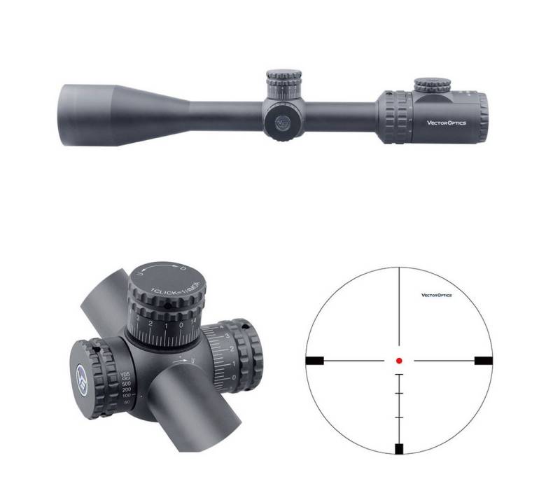 Vector Optics Vector Optics SCOL-30 Hugo 4-16x44 GT SFP Zielfernrohr (Ideal für Jagd, Sport und Airsoft) von Vector Optics