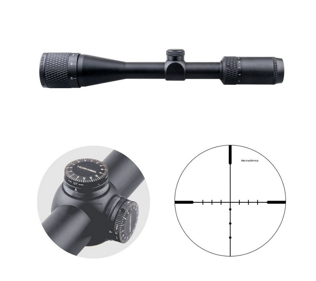 Vector Optics Vector Optics SCOM-29 Matiz 4-12x40SFP Zielfernrohr (Ideal für Jagd, Sport und Airsoft) von Vector Optics