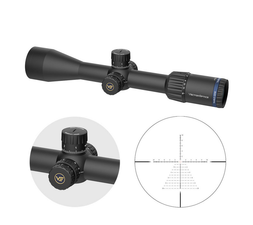 Vector Optics Vector Optics SCOM-43 Taurus 2-16x50 HD SFP Zielfernrohr (Ideal für Jagd, Sport und Airsoft) von Vector Optics