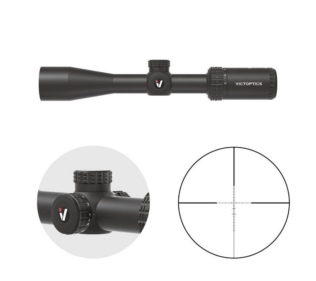 Vector Optics Vector Optics VIOC-03 SOI 3-9x40 Zielfernrohr (Ideal für Jagd, Sport und Airsoft) von Vector Optics