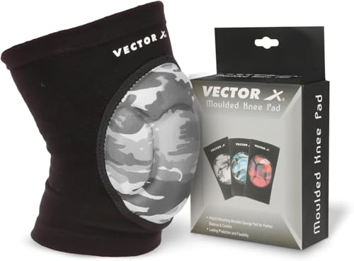 VECTOR X Camo Knee Support | Color: Balck & Grey | Size: Small | For Men & Boys | Material: High Elastic Fabric | For Sports, Pain Relief, Knee Compression Support, Exercise, Running VECTOR X Camo Knee Support | Color: Balck & Grey | Size: Small | For Men & Boys | Material: High Elastic Fabric | For Sports, Pain Relief, Knee Compression Support, Exercise, Running von Vector X