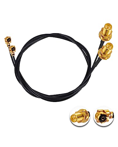 Vecys 2PCS U.FL IPEX zu RP-SMA Buchse Low Loss Koaxialkabel 20" /50CM U.fl/IPEX 1.13mm Mini-Koaxial Pigtail Kabel für Wireless Router Mini PCIE Netzwerkkarten PCI Wi-Fi WAN Repeater Vecys 2PCS U.FL IPEX zu RP-SMA Buchse Low Loss Koaxialkabel 20" /50CM U.fl/IPEX 1.13mm Mini-Koaxial Pigtail Kabel für Wireless Router Mini PCIE Netzwerkkarten PCI Wi-Fi WAN Repeater von Vecys