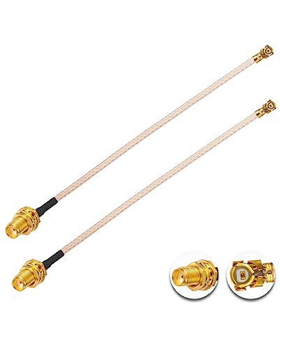 Vecys 2PCS U.FL IPEX zu SMA Female Low Loss Koaxialkabel 10" /25CM U.fl/IPEX RG178 RF Koaxial Pigtail Kabel für Wireless Router Mini PCIE Netzwerkkarten PCI Wi-Fi WAN Repeater Vecys 2PCS U.FL IPEX zu SMA Female Low Loss Koaxialkabel 10" /25CM U.fl/IPEX RG178 RF Koaxial Pigtail Kabel für Wireless Router Mini PCIE Netzwerkkarten PCI Wi-Fi WAN Repeater von Vecys