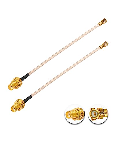 Vecys 2PCS U.FL IPEX zu SMA Female Low Loss Koaxialkabel 2" /5CM U.fl/IPEX RG178 RF Koaxial Pigtail Kabel für Wireless Router Mini PCIE Netzwerkkarten PCI Wi-Fi WAN Repeater Vecys 2PCS U.FL IPEX zu SMA Female Low Loss Koaxialkabel 2" /5CM U.fl/IPEX RG178 RF Koaxial Pigtail Kabel für Wireless Router Mini PCIE Netzwerkkarten PCI Wi-Fi WAN Repeater von Vecys