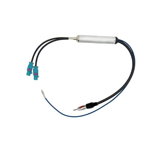 Vecys Autoradio AM/FM DAB Antennenverstärker Splitter Fakra zu DIN Stecker zu Dual Fakra Z Stecker DAB Splitter Kompatibel mit FM DAB + Autoradio VW Skoda Mercedes Sitz Blaupunkt Pionier Clarion Vecys Autoradio AM/FM DAB Antennenverstärker Splitter Fakra zu DIN Stecker zu Dual Fakra Z Stecker DAB Splitter Kompatibel mit FM DAB + Autoradio VW Skoda Mercedes Sitz Blaupunkt Pionier Clarion von Vecys