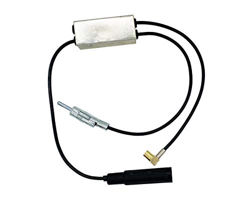 Vecys DAB FM Antennensplitter Autoantennenverstärker SMB Buchse zu DIN Stecker zu DIN Buchse Adapterkonverter Kompatibel mit AM/FM/DAB + Autoradio-Antenne Kenwood Sony Clarion JVC Alpine Vecys DAB FM Antennensplitter Autoantennenverstärker SMB Buchse zu DIN Stecker zu DIN Buchse Adapterkonverter Kompatibel mit AM/FM/DAB + Autoradio-Antenne Kenwood Sony Clarion JVC Alpine von Vecys