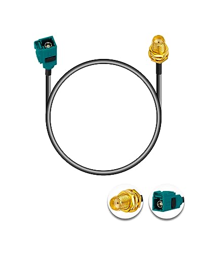 Vecys Fakra Z Kabel Fakra Z Buchse auf SMA Buchse RF Koaxialkabel 12in/30cm SMA Buchse Kabel RG174 für Auto-Stereo-GPS-Navigation Vecys Fakra Z Kabel Fakra Z Buchse auf SMA Buchse RF Koaxialkabel 12in/30cm SMA Buchse Kabel RG174 für Auto-Stereo-GPS-Navigation von Vecys
