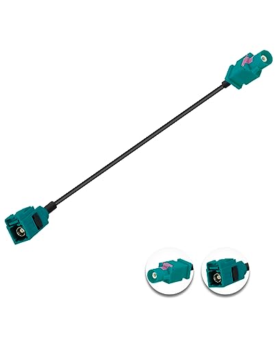 Vecys Fakra Z Kabel Fakra Z Männlich zu Fakra Z Weiblich RF Koaxialkabel 6in/15cm Fakra Z Weiblich zu Männlich Fahrzeug Antenne Verlängerungskabel RG174 für Auto Stereo GPS Navigation Vecys Fakra Z Kabel Fakra Z Männlich zu Fakra Z Weiblich RF Koaxialkabel 6in/15cm Fakra Z Weiblich zu Männlich Fahrzeug Antenne Verlängerungskabel RG174 für Auto Stereo GPS Navigation von Vecys
