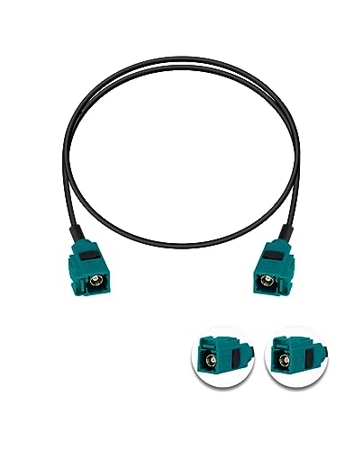 Vecys Fakra Z Kabel Fakra Z Weiblich zu Fakra Z Weiblich RF Koaxialkabel 20in/50cm Fakra Z Weiblich Fahrzeug Auto Antenne Verlängerungskabel RG174 für Auto Stereo GPS Navigation Vecys Fakra Z Kabel Fakra Z Weiblich zu Fakra Z Weiblich RF Koaxialkabel 20in/50cm Fakra Z Weiblich Fahrzeug Auto Antenne Verlängerungskabel RG174 für Auto Stereo GPS Navigation von Vecys